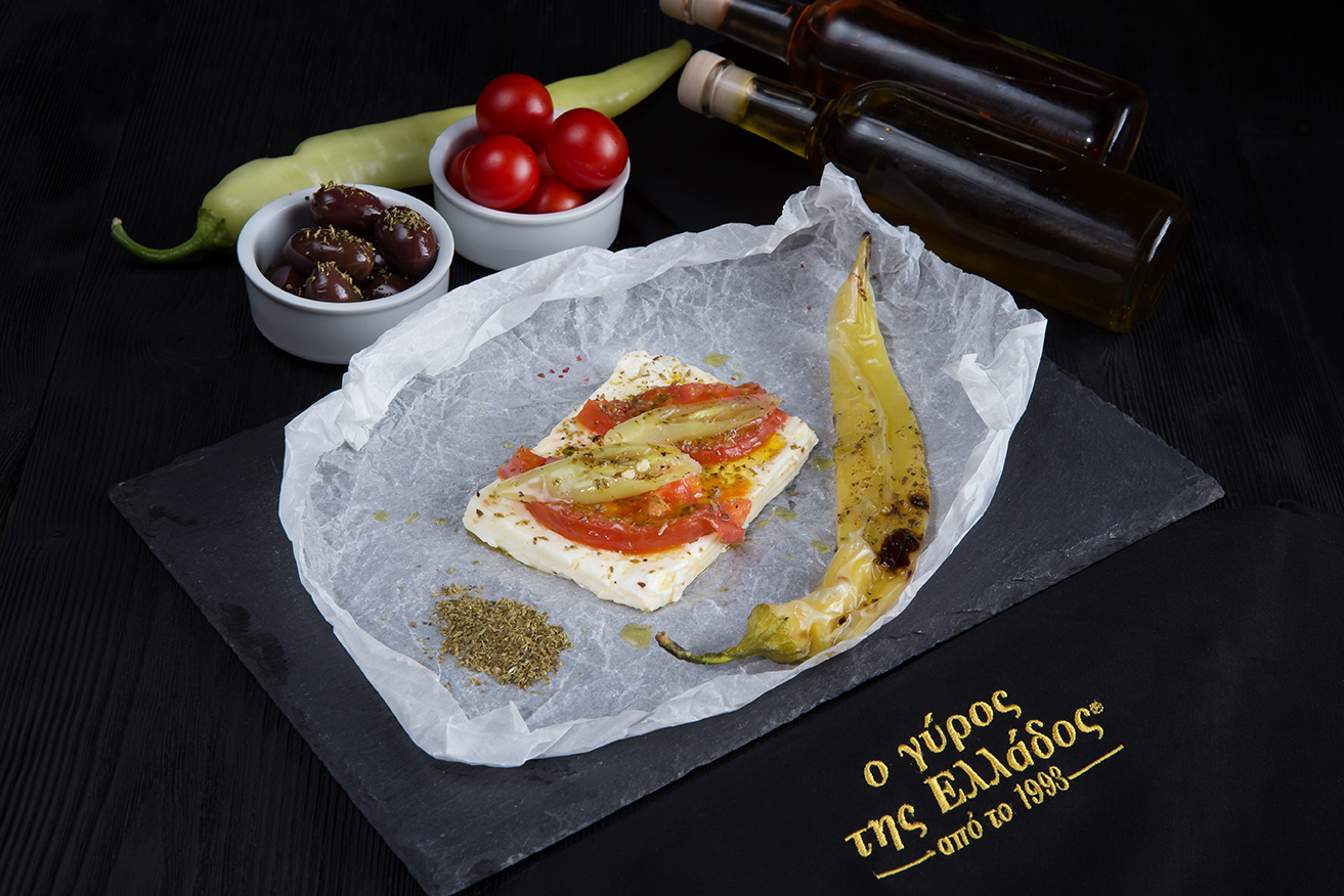 Φέτα ψητή Ελληνική