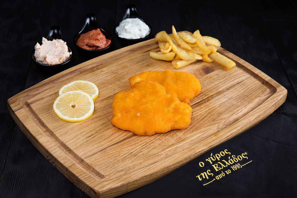 Μερίδα Σνίτσελ Κοτόπουλο