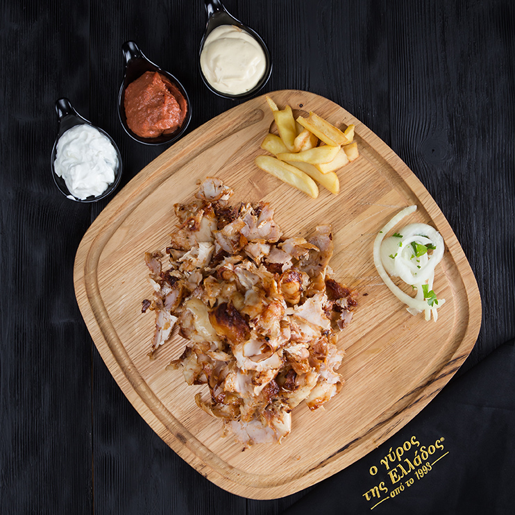 Γύρος Κοτόπουλο μισή μερίδα