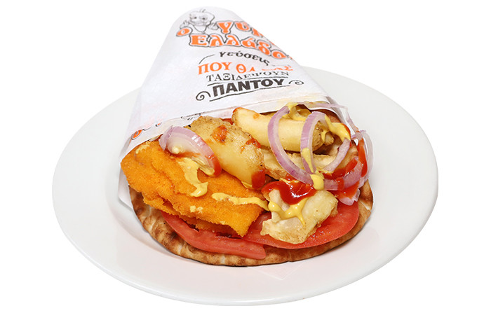 Σάντουιτς Σνιτσελ Κοτόπουλο