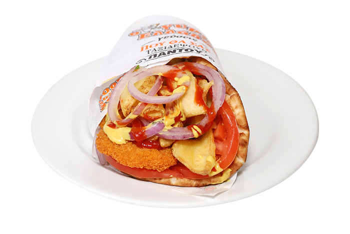 Σάντουιτς Σνιτσελ Χοιρινό