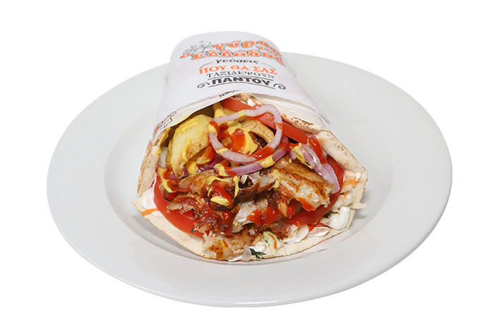 Σάντουιτς Αράβικη με γύρο